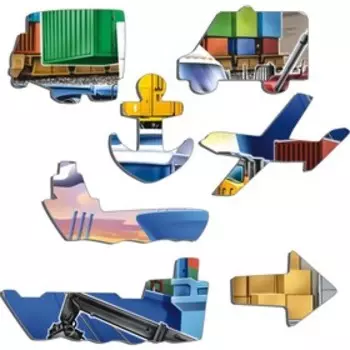 Пазл Larsen «Транспорт», 37 элементов