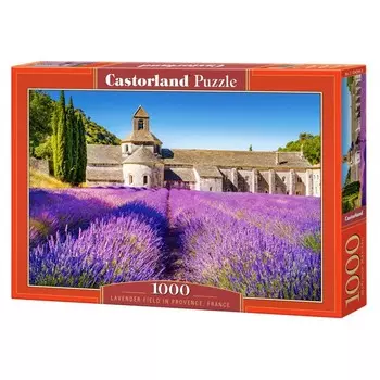 Пазл «Лавандовое поле в Провансе», 1000 элементов