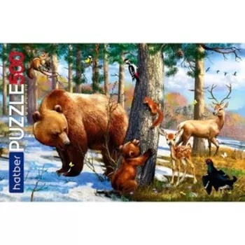 Пазл «Лесные друзья», 500 элементов