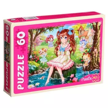 Пазл «Лесные феи», 60 элементов