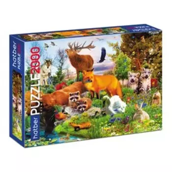 Пазл «Лесные жители», 2000 элементов