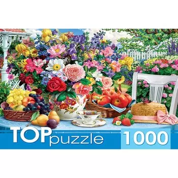 Пазл «Летний натюрморт и шляпа», 1000 элементов