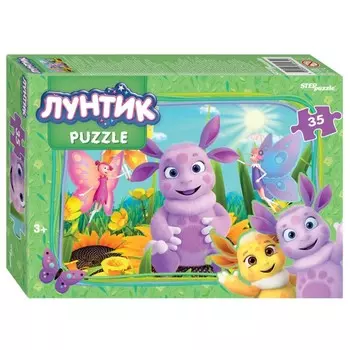 Пазл «Лунтик», 35 элементов