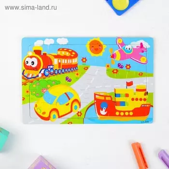 Пазл малый «Транспорт»