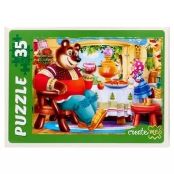 Пазл «Машенька и медведь», 35 элементов