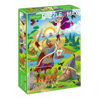 Пазл MAXI ECO «Русские сказки», 15 элементов