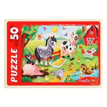 Пазл «Моя ферма» №3, 50 элементов