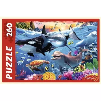 Пазл «Морской мир №4», 260 элементов