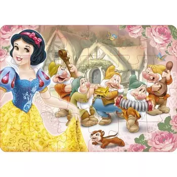 Пазл мягкий «Белоснежка», 24 элемента