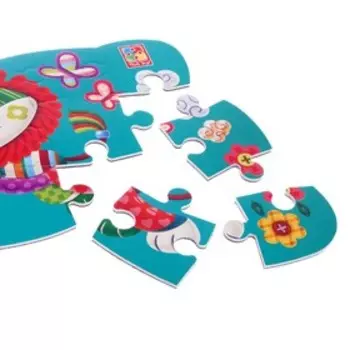 Пазл на магните «Львёнок», 12 элементов