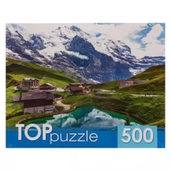 Пазл «Озеро в горах», 500 элементов