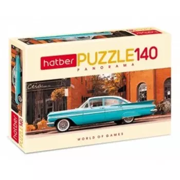 Пазл «Панорама. Ретро автомобиль», 140 элементов