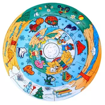 Пазл-пирамида «4 сезона»