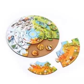 Пазл-пирамида «Времена года»