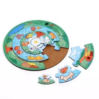 Пазл-пирамида «Животные»