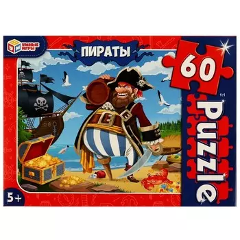 Пазл «Пираты», 60 элементов