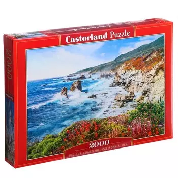 Пазл «Побережье Биг-Сур, Калифорния», 2000 элементов