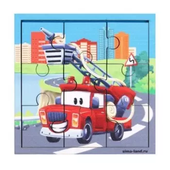 Пазл «Пожарная машина»