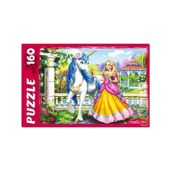 Пазл «Принцесса и Единорог», 160 элементов