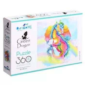 Пазл «Радужный дракон», 360 элементов