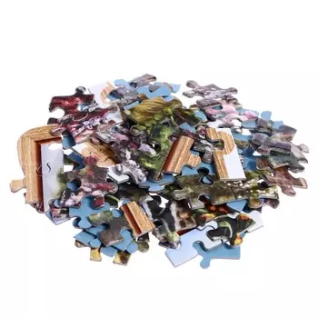 Пазл-рамка «Домик в саду», 500 элементов