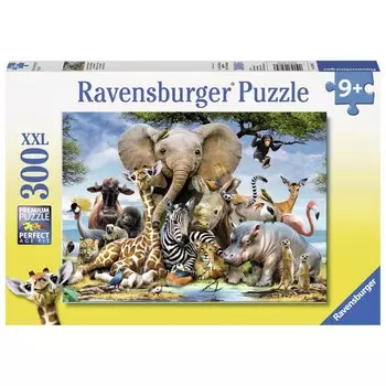 Пазл Ravensburger «Африканские друзья», 300 элементов