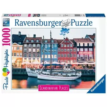 Пазл Ravensburger «Копенгаген», 1000 элементов