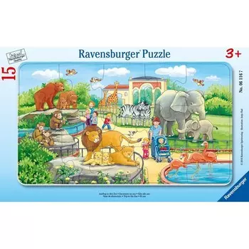 Пазл Ravensburger «Прогулка позоопарку», 15 элементов