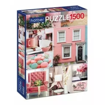 Пазл «Розовое настроение», 1500 элементов