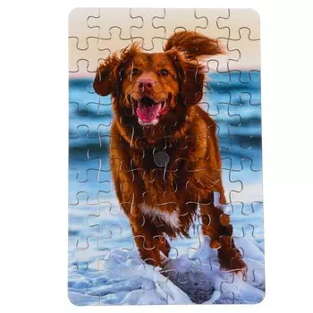 Пазл серия фантазия «Веселый пес», 54 детали, размер — 28 18,5 см