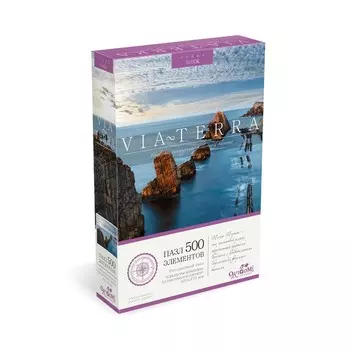 Пазл «Скалистое побережье Атлантического океана», 500 элементов