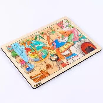 Пазл «Сказки. Заюшкина избушка»