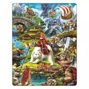 Пазл "Сказочные герои", 30 деталей (US23)