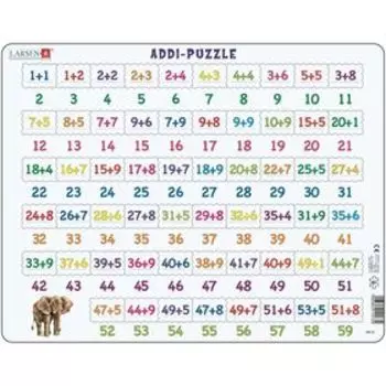 Пазл «Сложение», 58 деталей (AR8)