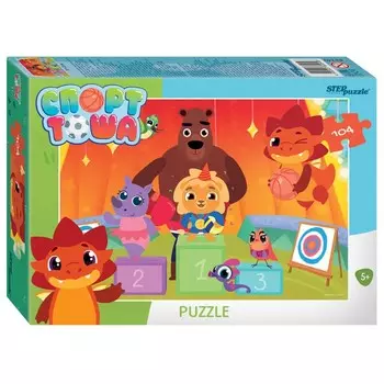 Пазл «Спорт Тоша», 104 элемента