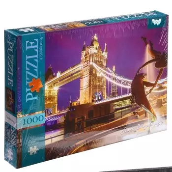 Пазл «Тауэрский мост ночью», 1000 элементов