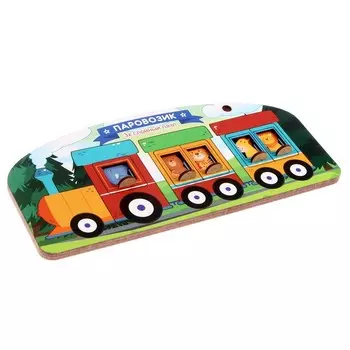 Пазл «Транспорт» Паровозик