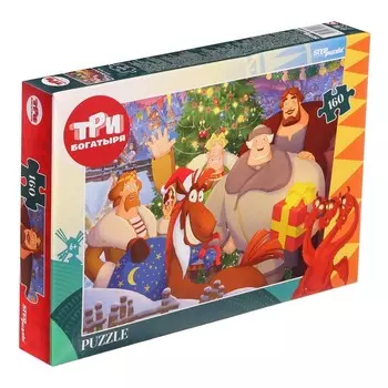 Пазл «Три богатыря и Пуп Земли», 160 элементов