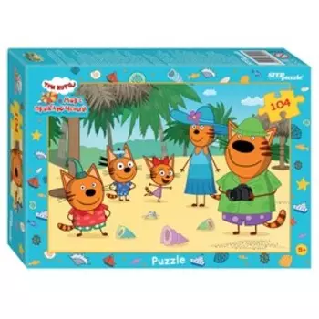 Пазл «Три кота», 104 элемента