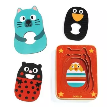 Пазл-трио Djeco «Макс и компания»