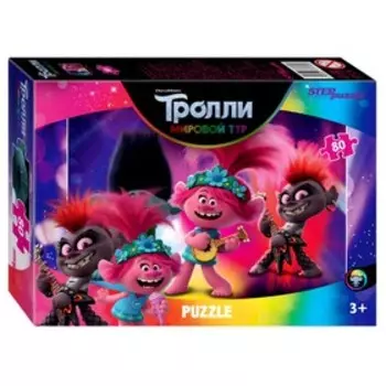 Пазл Trolls - 2, 80 элементов