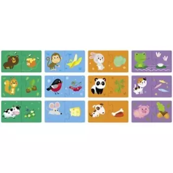 Пазл «Угадай, кто что любит», 24 элемента