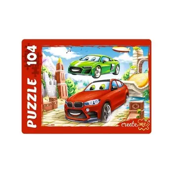 Пазл «Увлекательные гонки», 104 элемента