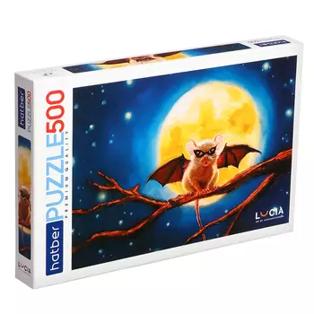 Пазл «Узнай себя- летучая мышь», 500 деталей