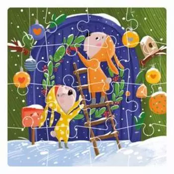 Пазл «В ожидании праздника», 16 элементов