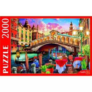 Пазл «Венеция. Мост Риальто», 2000 элементов