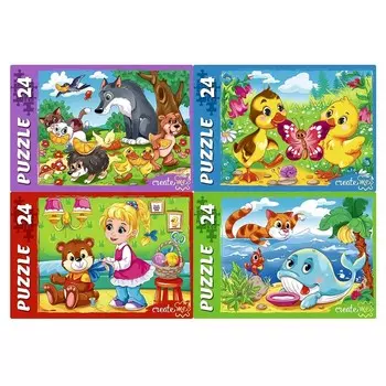 Пазл «Весёлые истории», 24 элемента