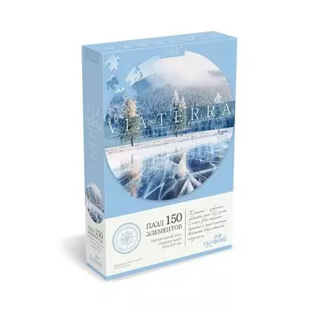 Пазл «Виа Терра. Ледяное озеро»,150 элементов