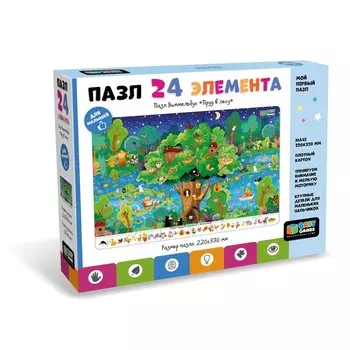 Пазл Виммельбух «Пруд», 24 элемента