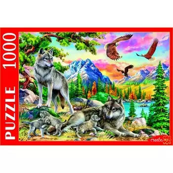 Пазл «Волки и орлы», 1000 элементов
